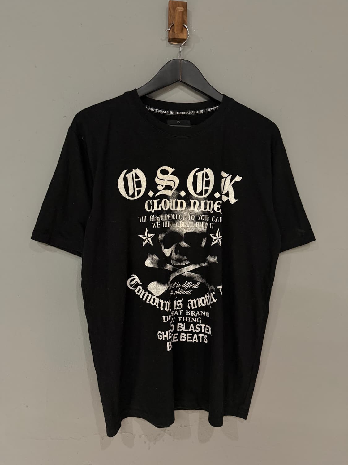Skull printing detail oversized top 상품이미지4