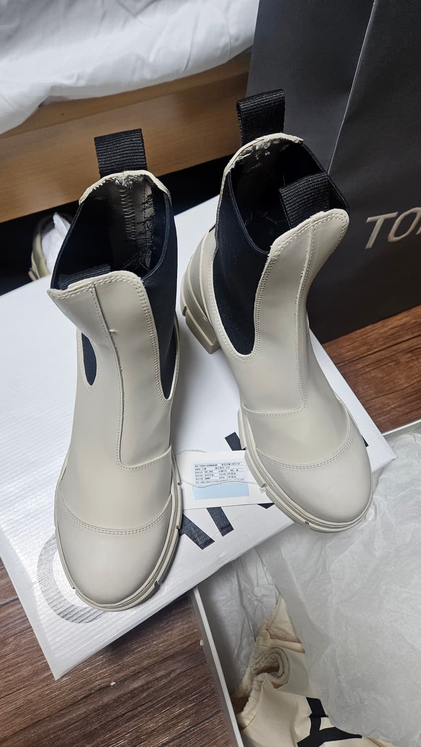 가니 ganni 부츠 워커 신발 힐 구두 신품 상품이미지3