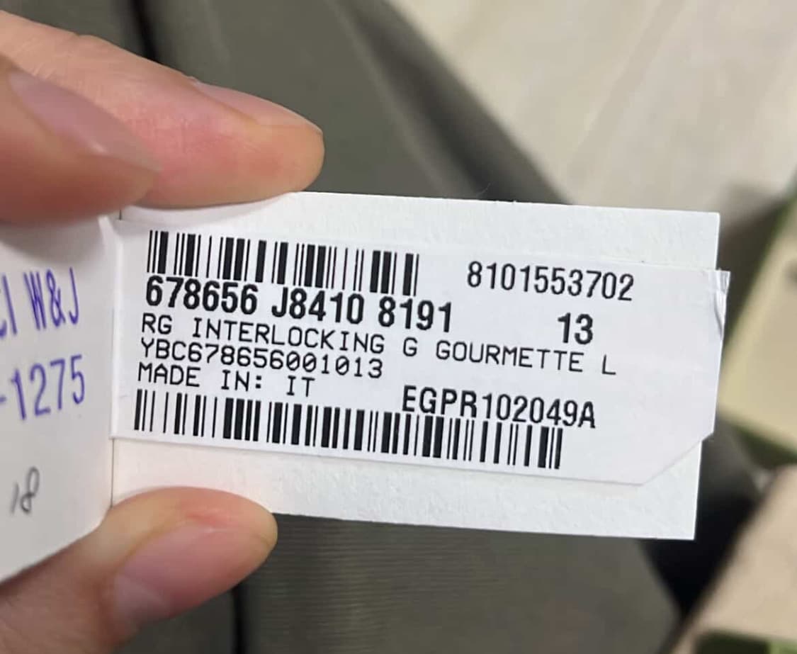 구찌 와이드링 인터로킹 G실버 상품이미지3