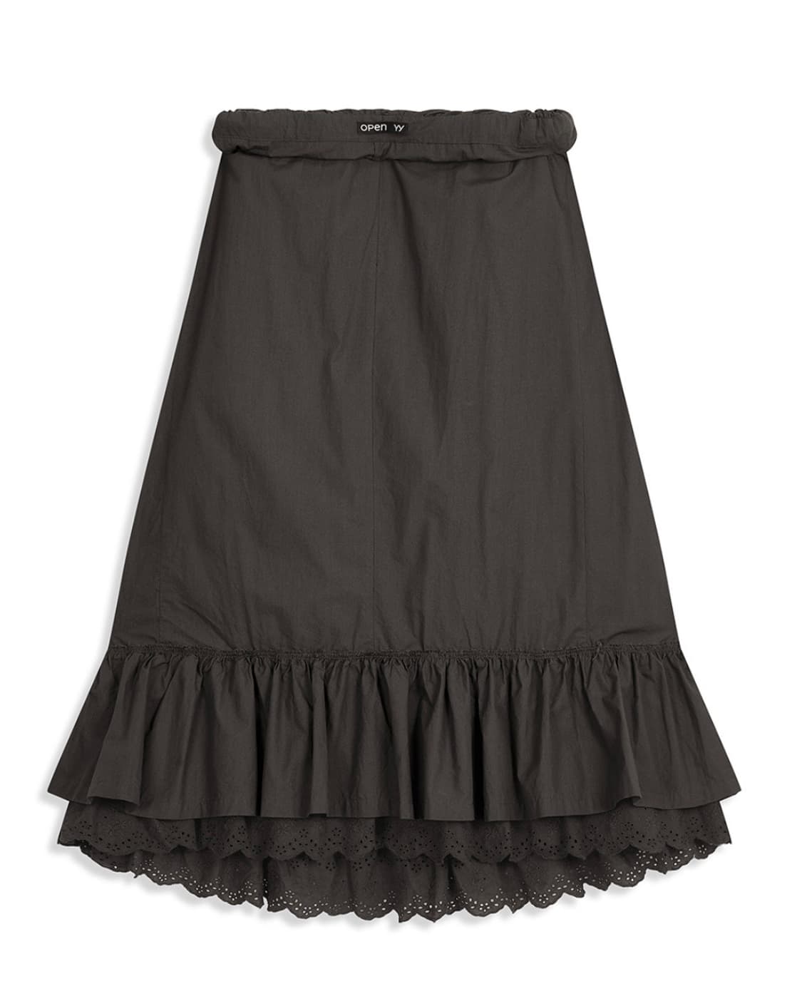 [M]open yy 롤 웨이스트 스커트 상품이미지4