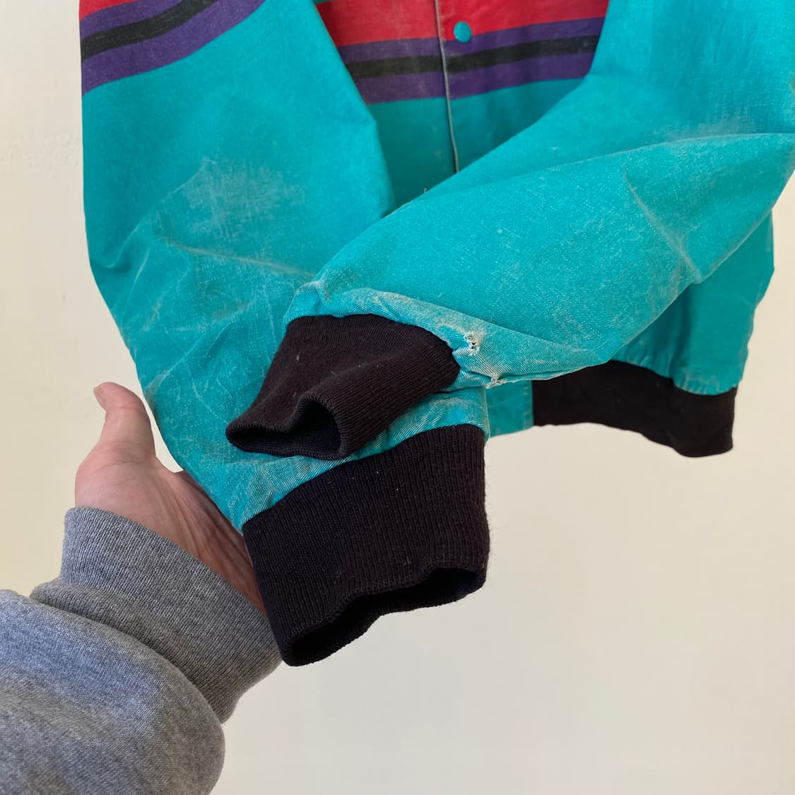 🌊80-90s Wrangler brushpopper jacket 상품이미지8