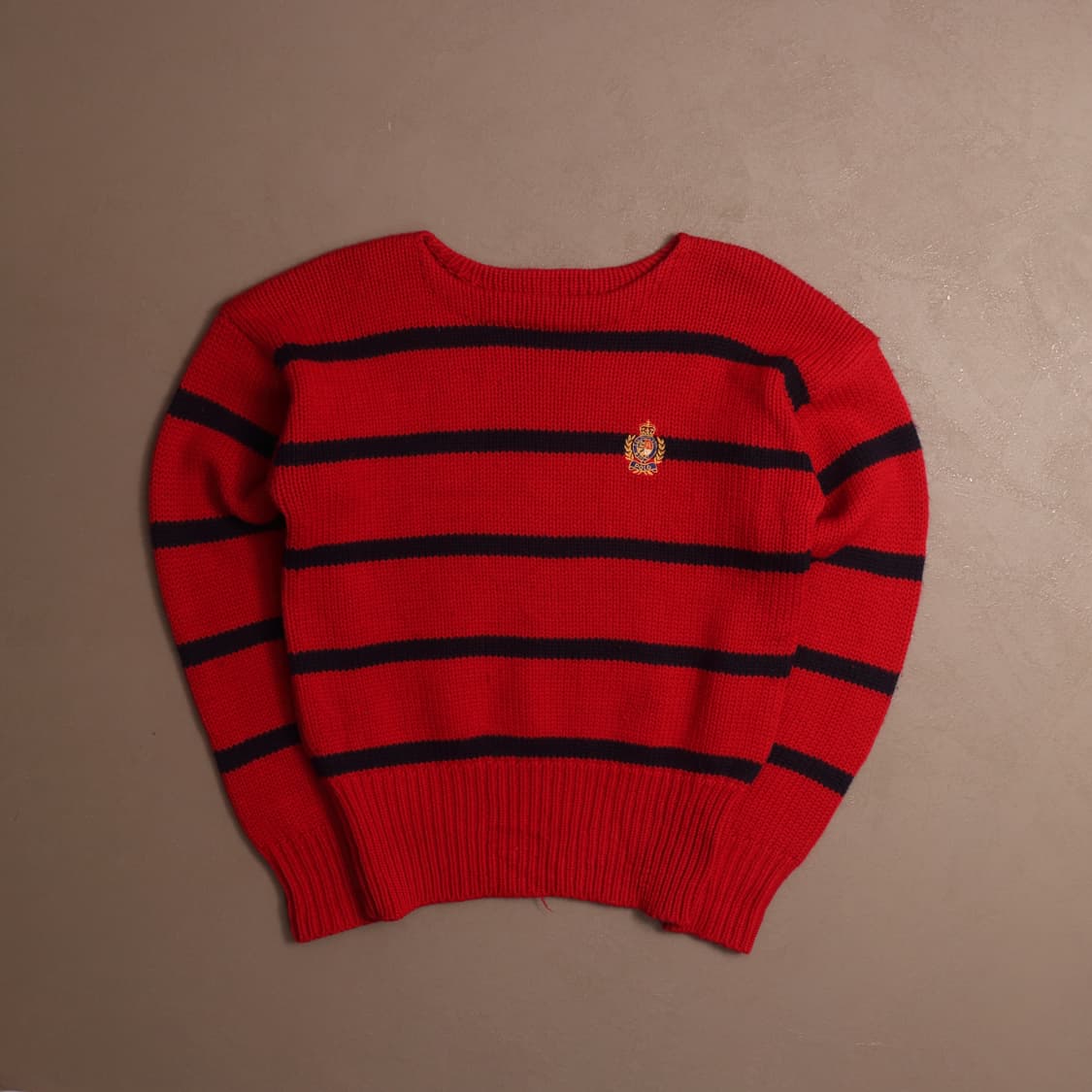 90's 폴로 랄프로렌 헤리티지 로고 헤비울니트 A1386 상품이미지1