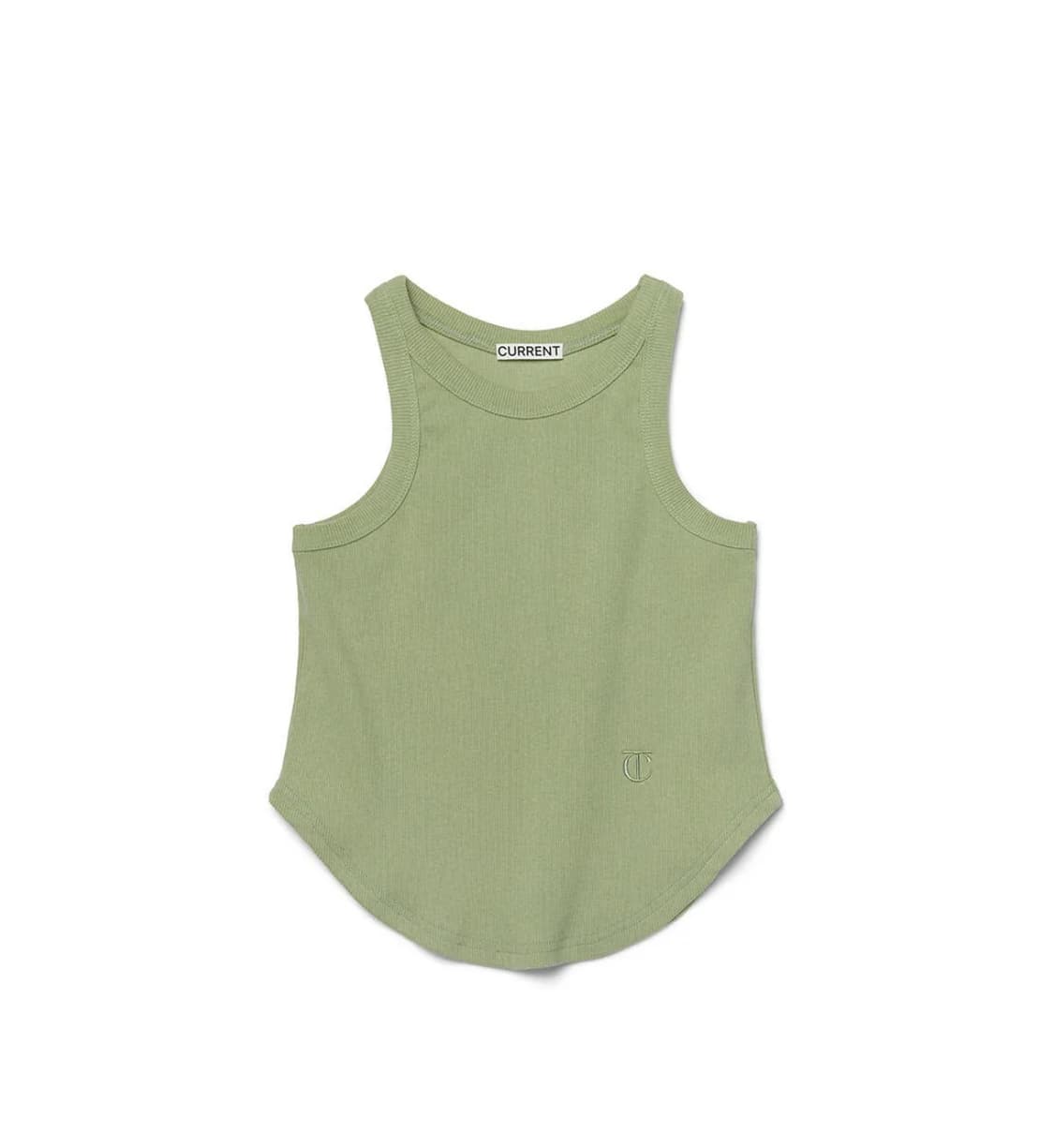 커렌트 심볼 립 슬리브리스 카키 베이지 상품이미지4