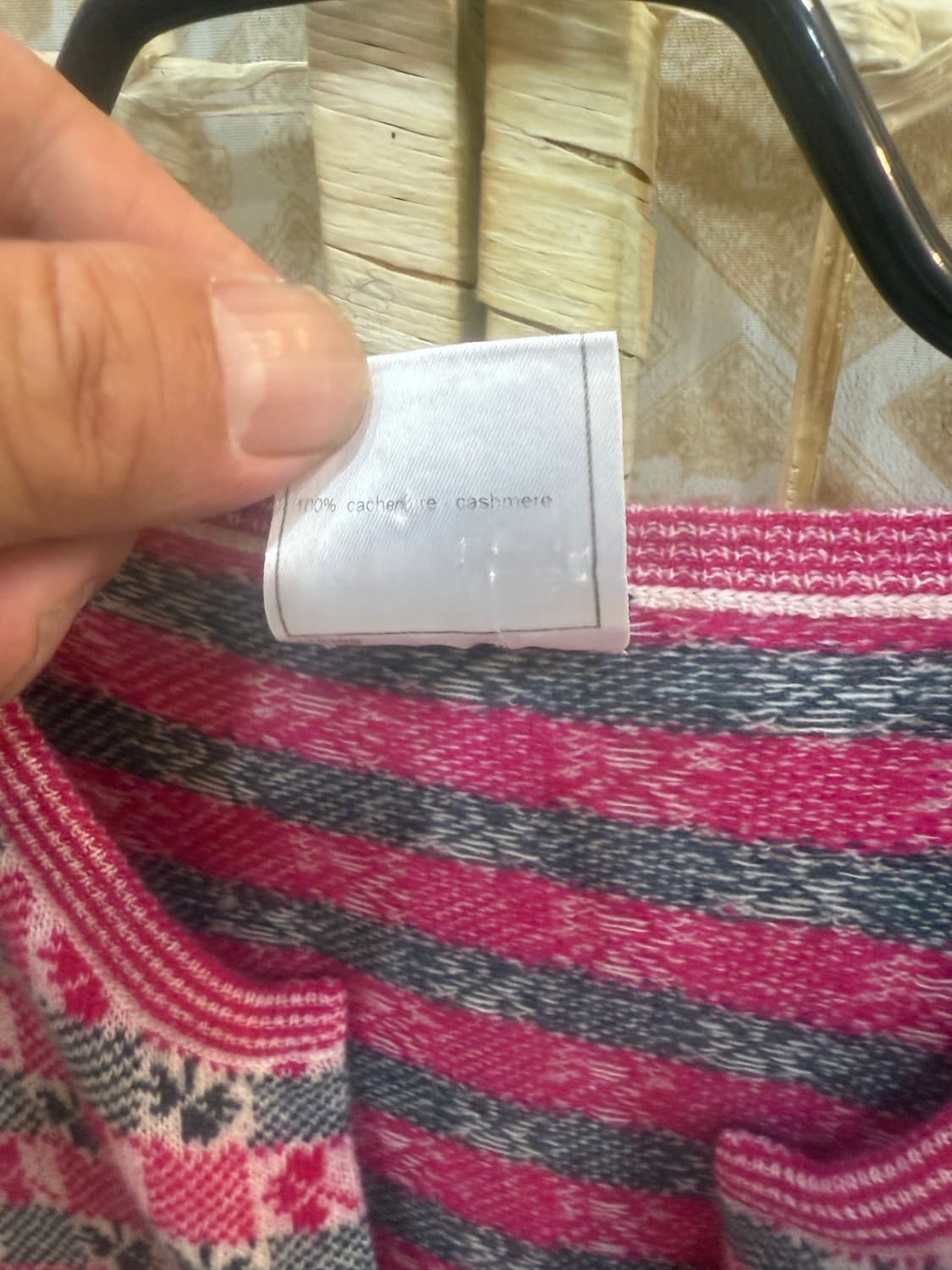 40/55 정품 샤넬 캐시미어 가디건 팝니다 상품이미지3