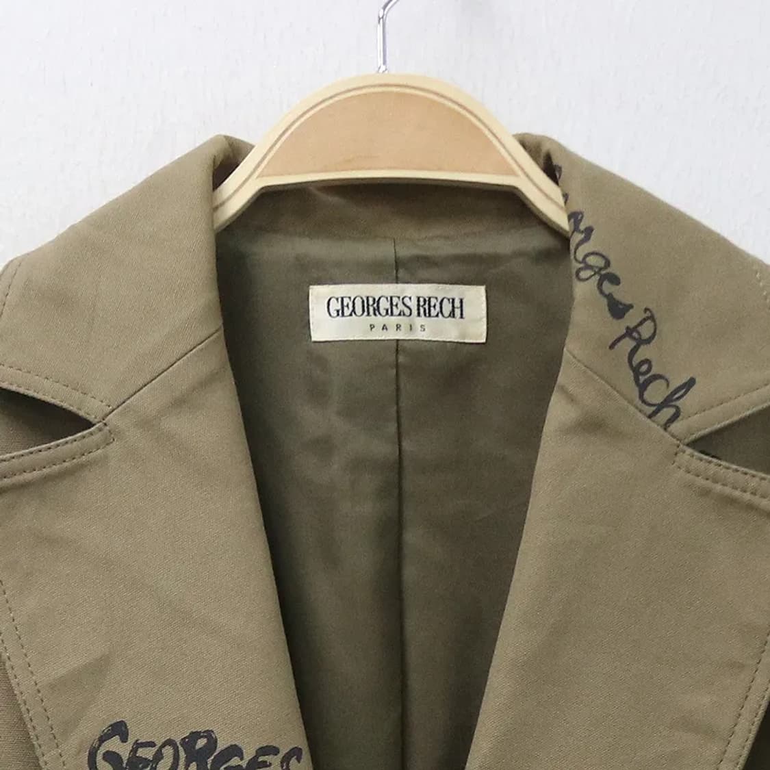 GEORGES RECH 레터링 자켓 67809 상품이미지5