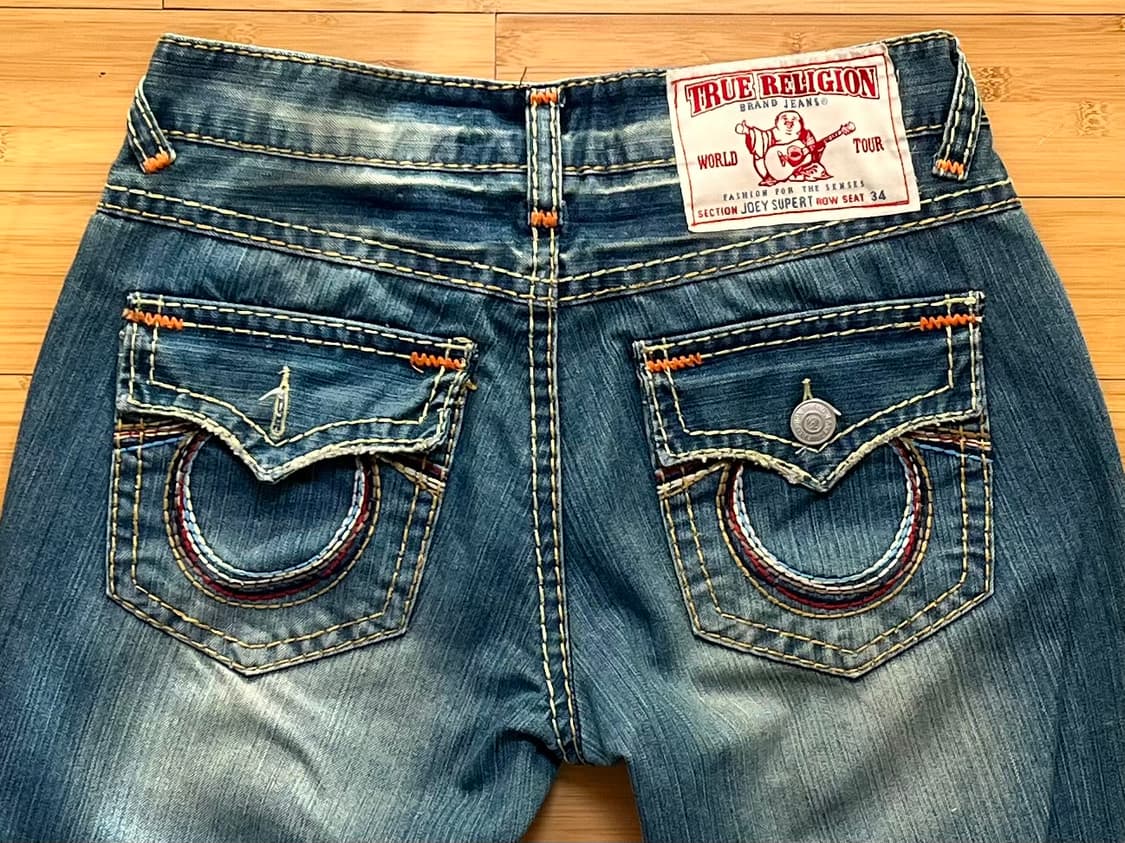 트루 릴리전 JOEY SUPERT 데님팬츠 SEAT 34 상품이미지4