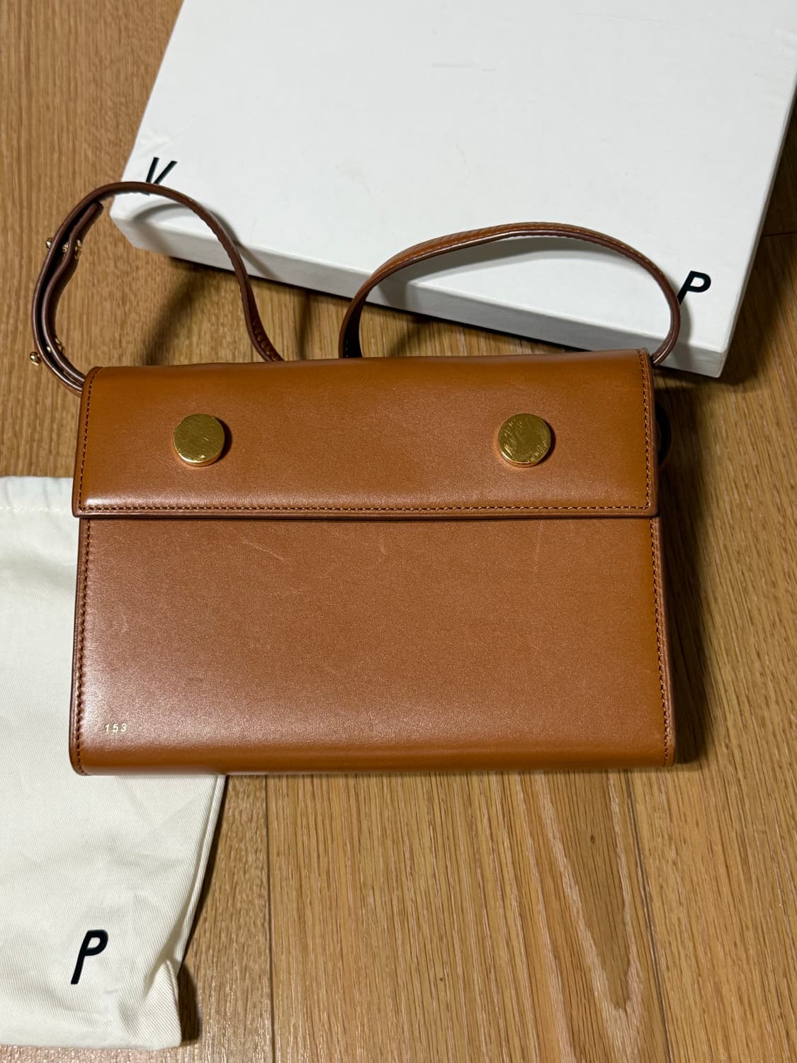 rsvp 알에스브이피 크로스백 카멜 상품이미지1