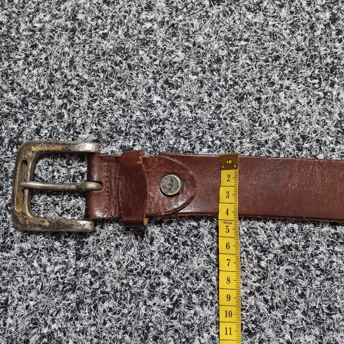 빈티지 소가죽 벨트 상품이미지5
