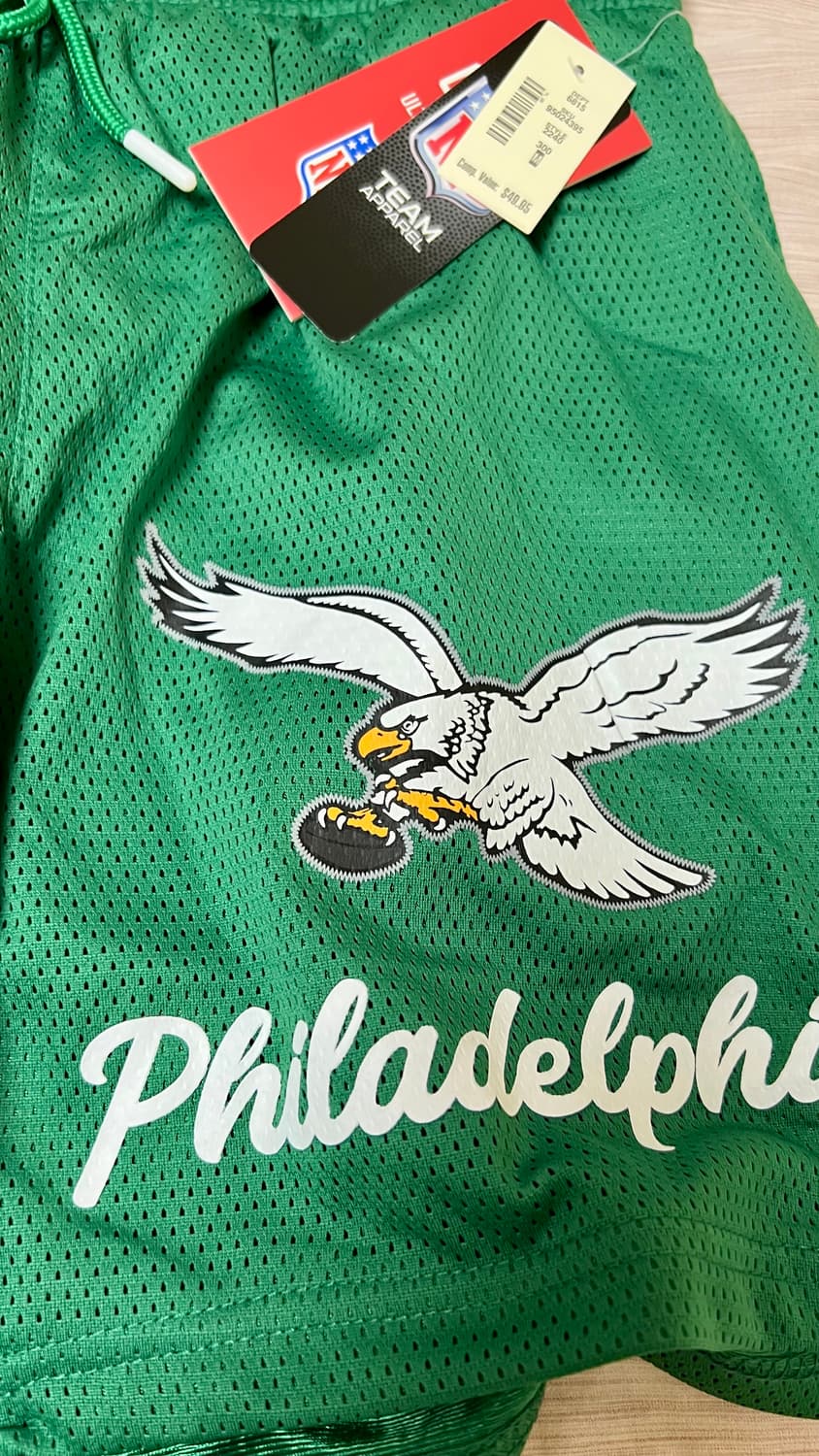 NFL 필라델피아 이글스 반바지 트랙 팬츠 상품이미지7
