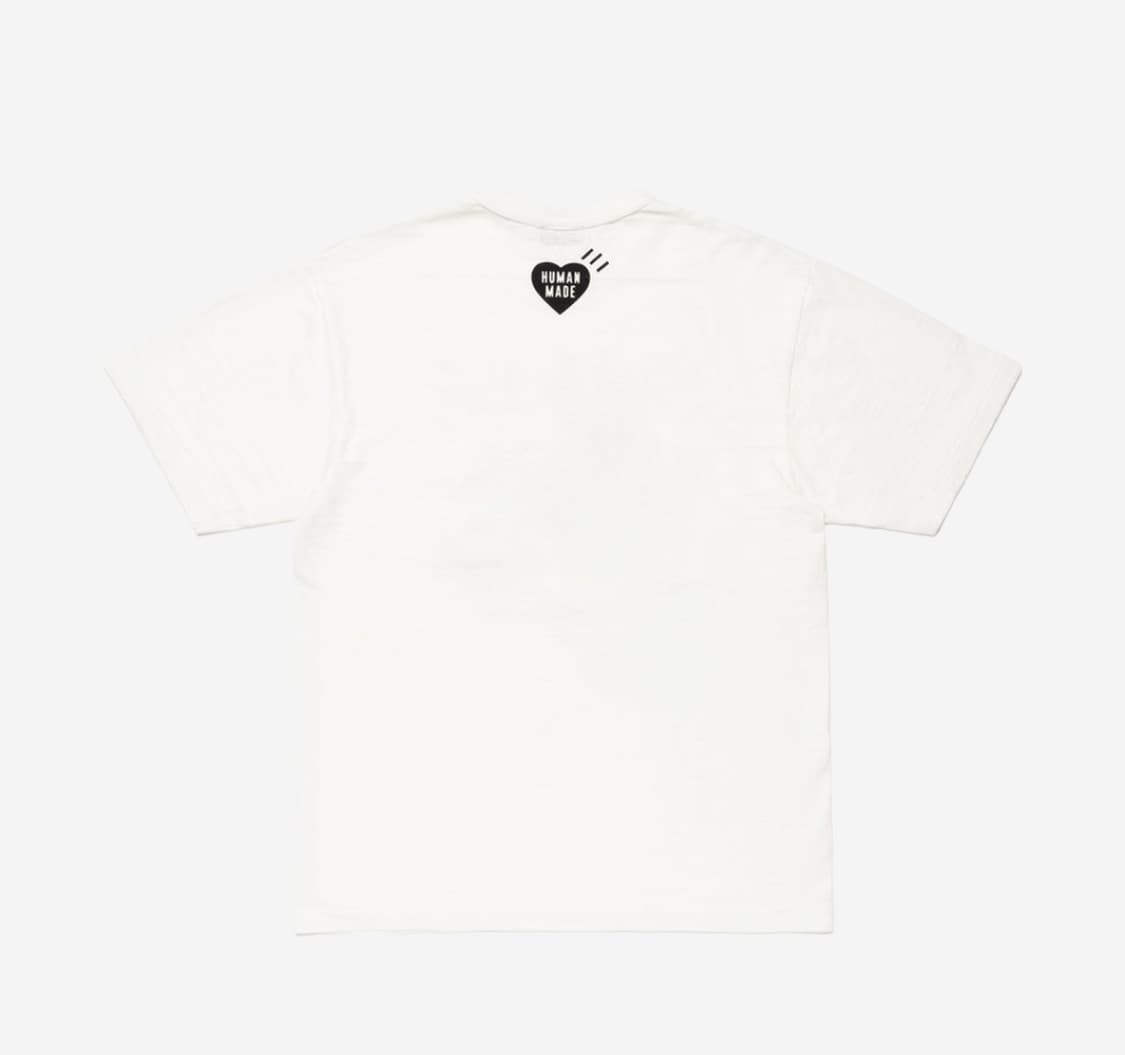 [XL] 휴먼메이드 그래픽 티셔츠 화이트 상품이미지2