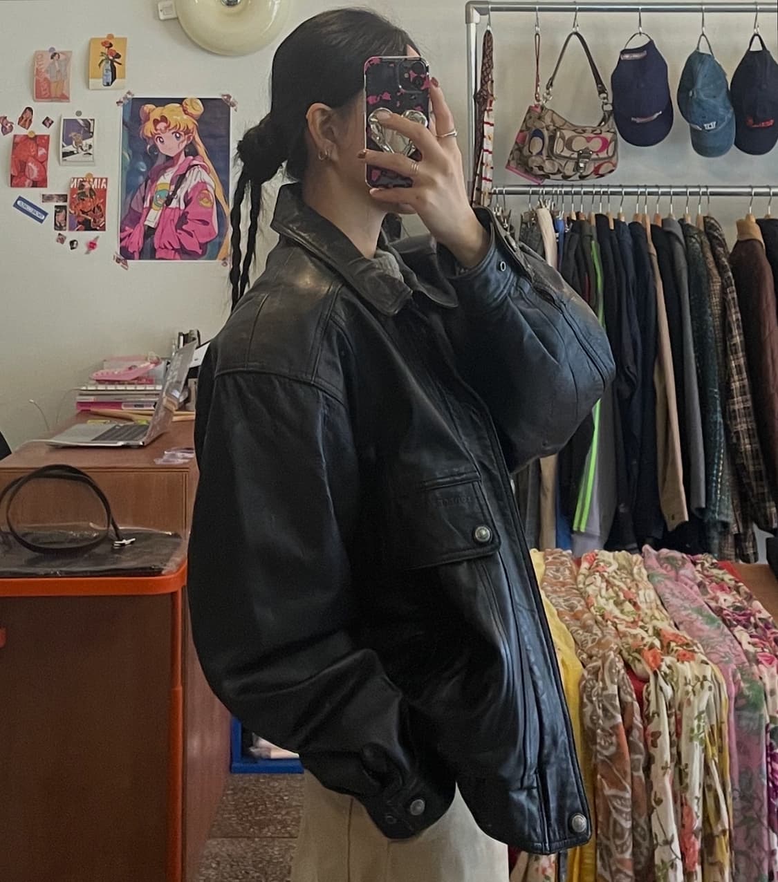 런던포그 양가죽 봄버자켓 [무배] 상품이미지1