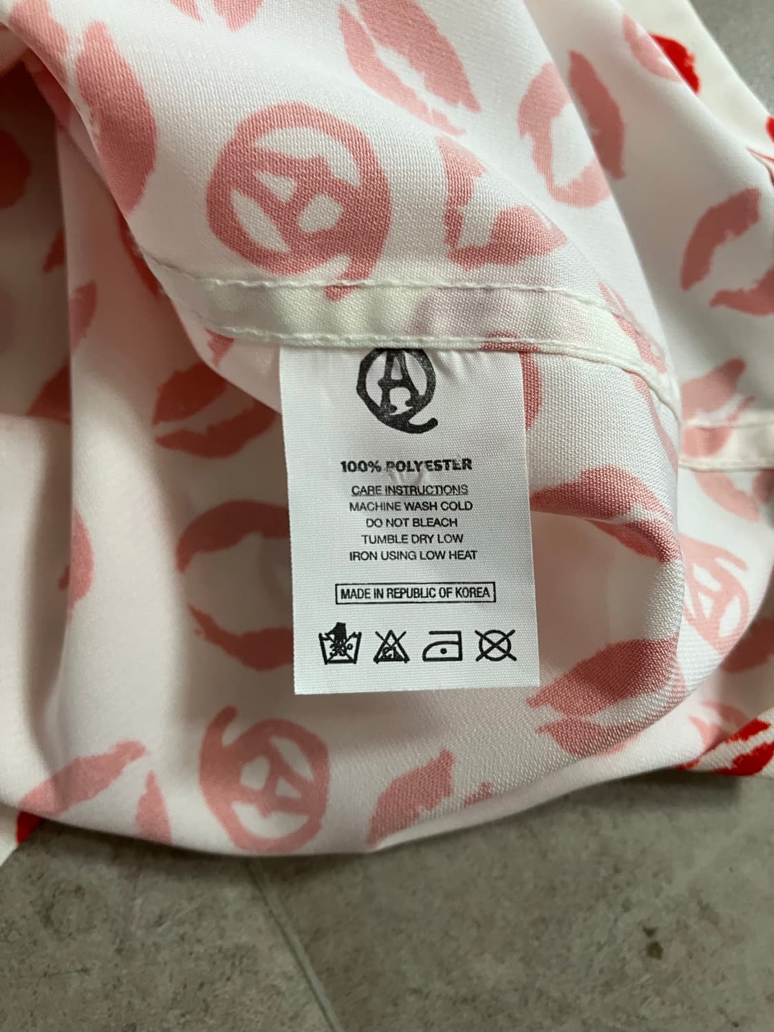 AQ 키스 레오파드 레이온 셔츠 상품이미지3