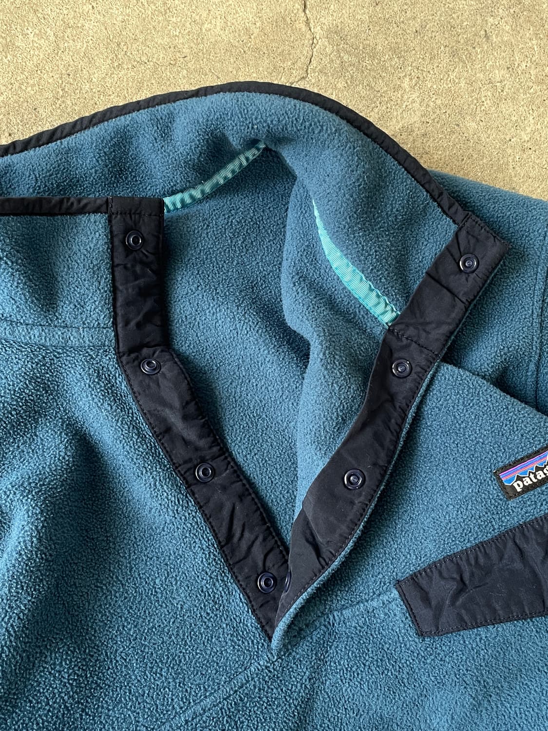 Patagonia Synchilla Navy&Blue Snap-T 상품이미지4