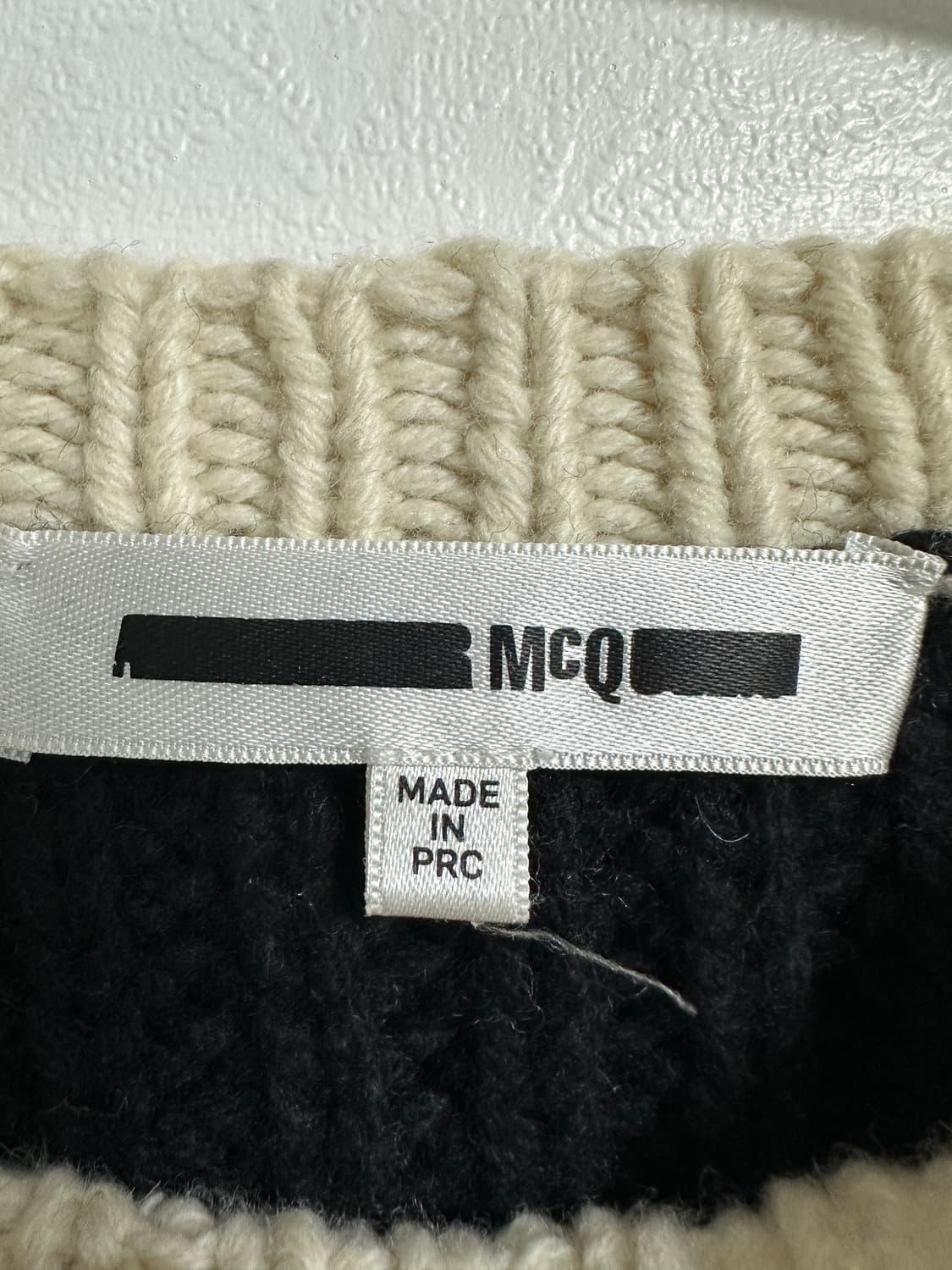 알렉산더 맥퀸 프린지 니트 상품이미지3