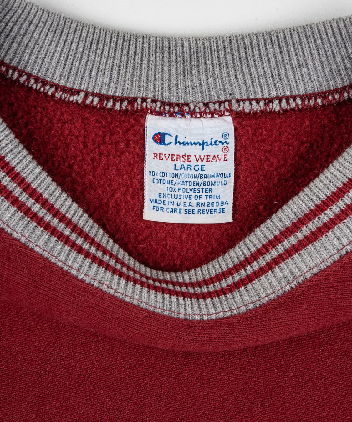 (105) 80's 챔피언 USA made 퍼키오먼 리버스위브 스웻 상품이미지4