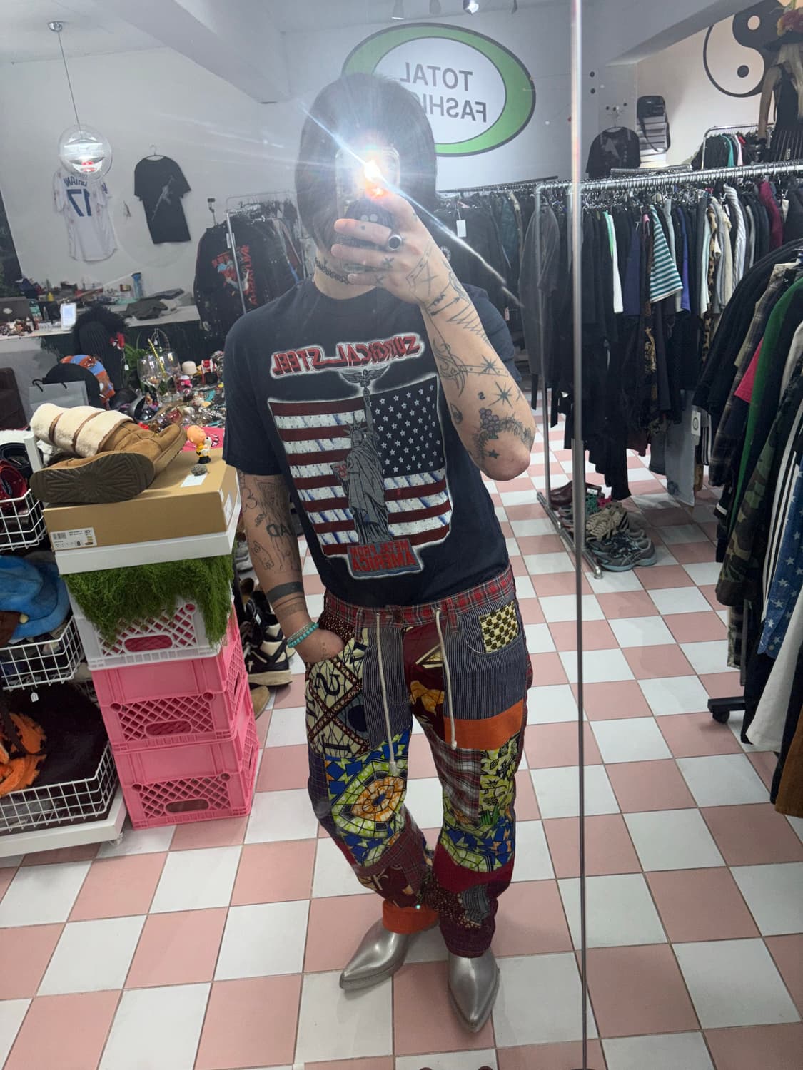 TTF✳️junya watanabe 16ss patchwork pants 상품이미지1