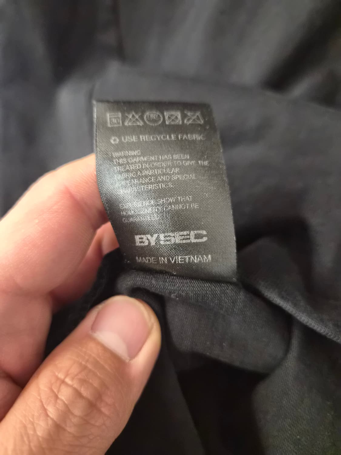 XL) BYSEC 바이젝 머슬핏 반팔 2장 팝니다 상품이미지4