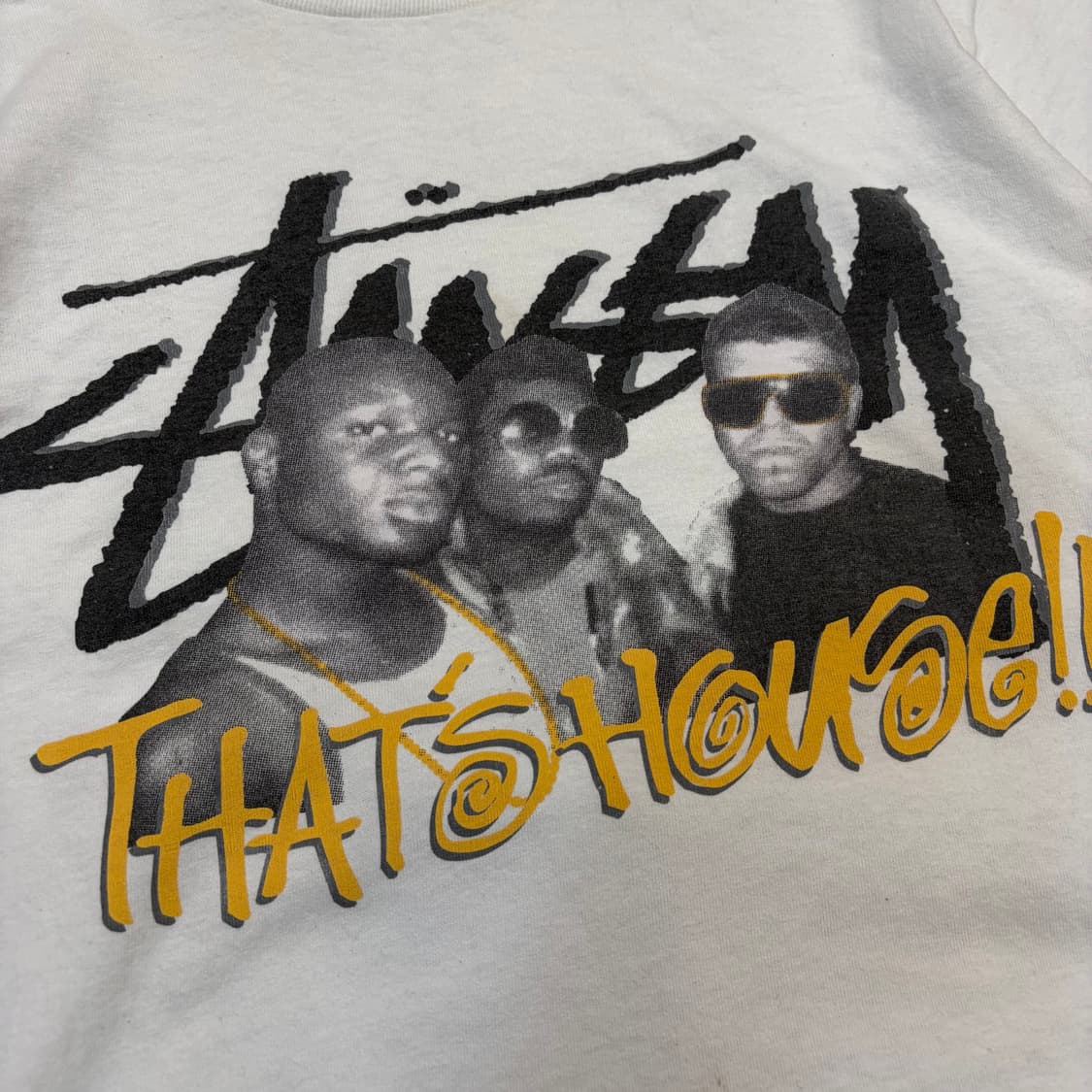 00s stussy x FAITH 올드 스투시 우먼스 반팔 티셔츠  상품이미지2