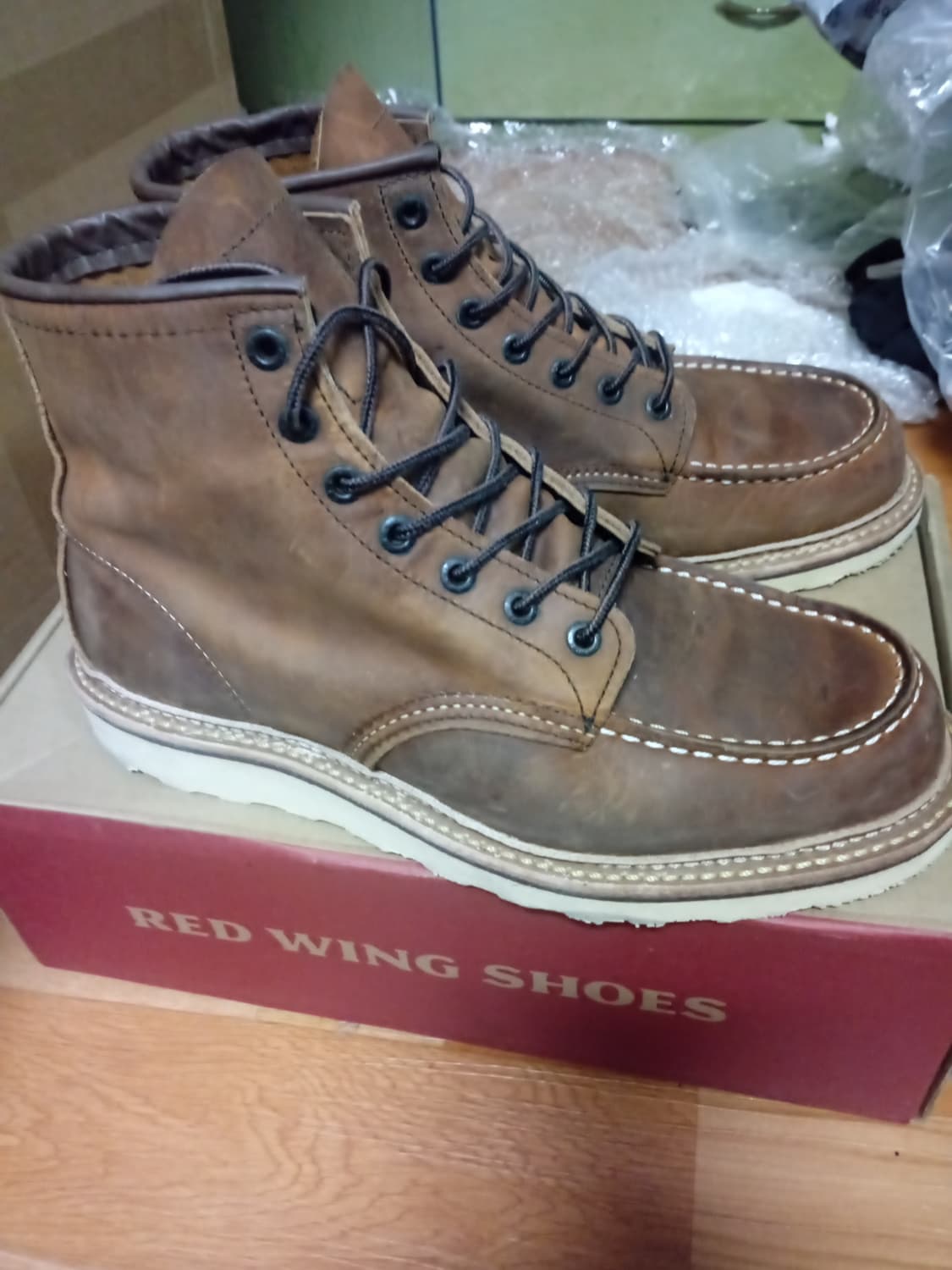 레드윙 목토 1907 (265D) 카퍼 러프앤터프 상품이미지1