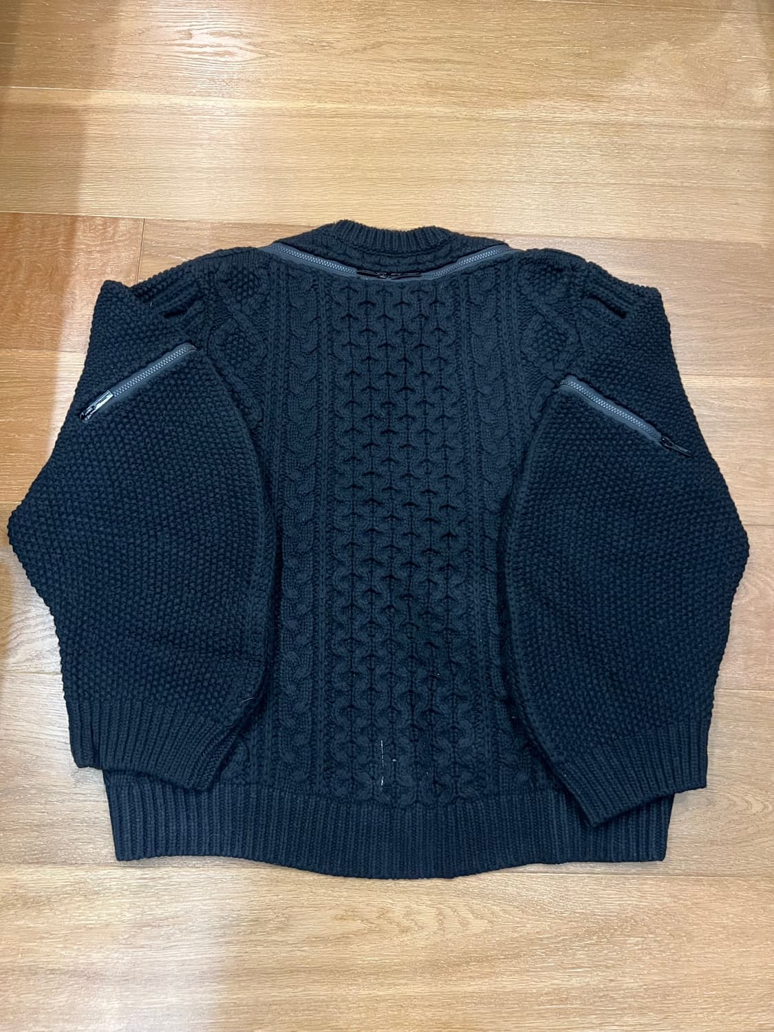 balloon sleeve back zip turtleneck sweat 상품이미지2