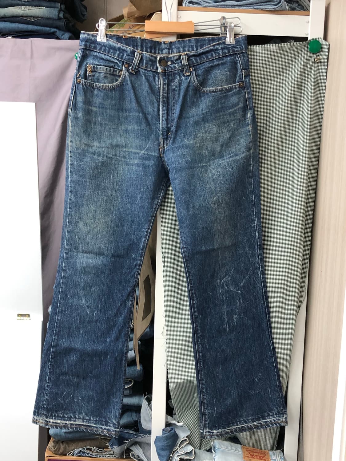 라스트70s 리바이스517 부츠컷 66후기 허리34 둘레84.5 상품이미지1