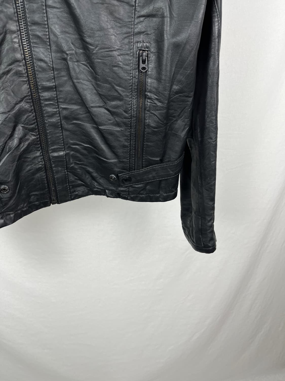 G-Star Raw 바이커 레더자켓 상품이미지5