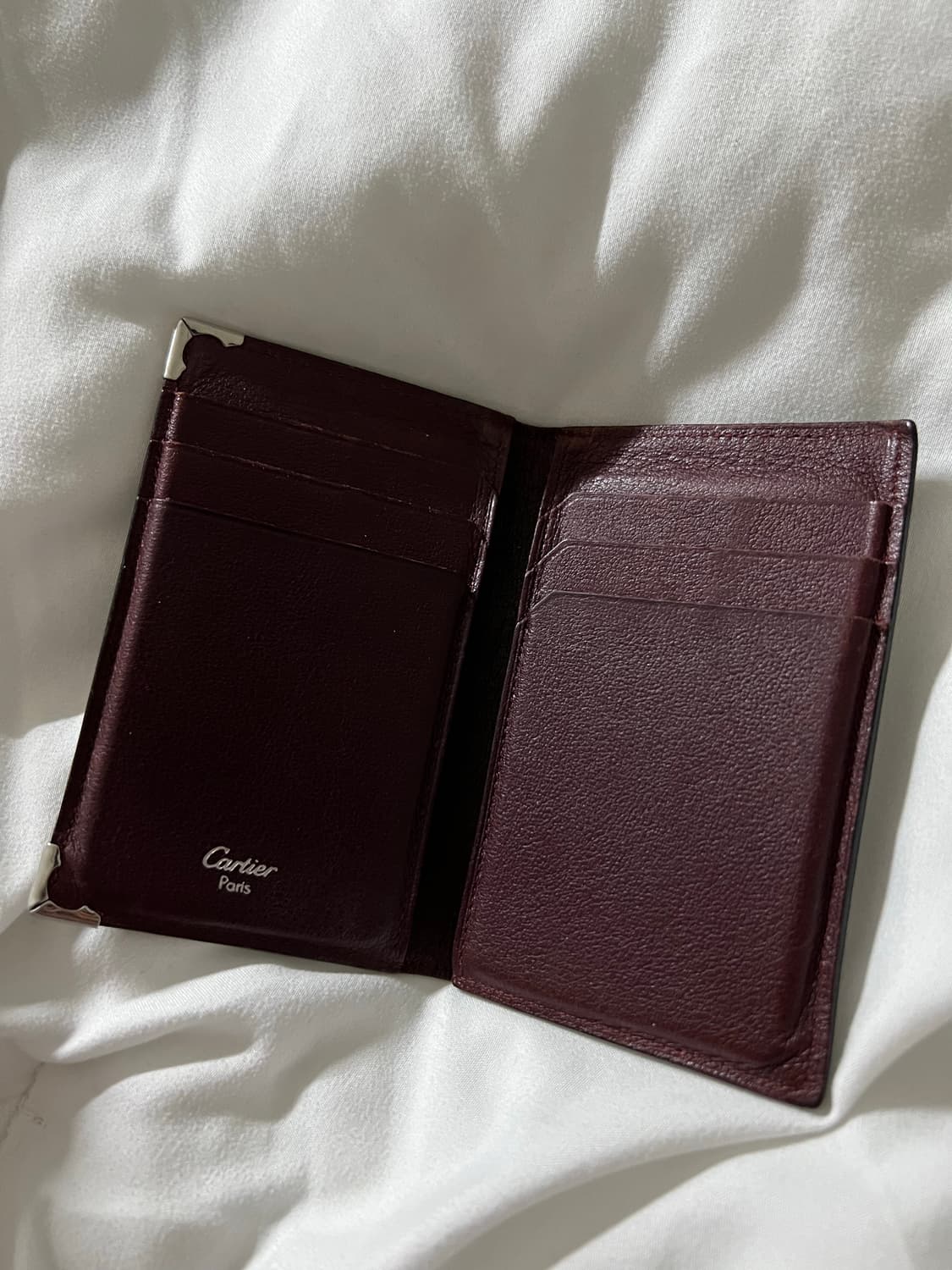 까르띠에 블랙 가죽 반지갑 상품이미지2