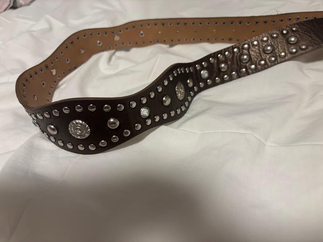 웨스턴 스터드 벨트 상품이미지3