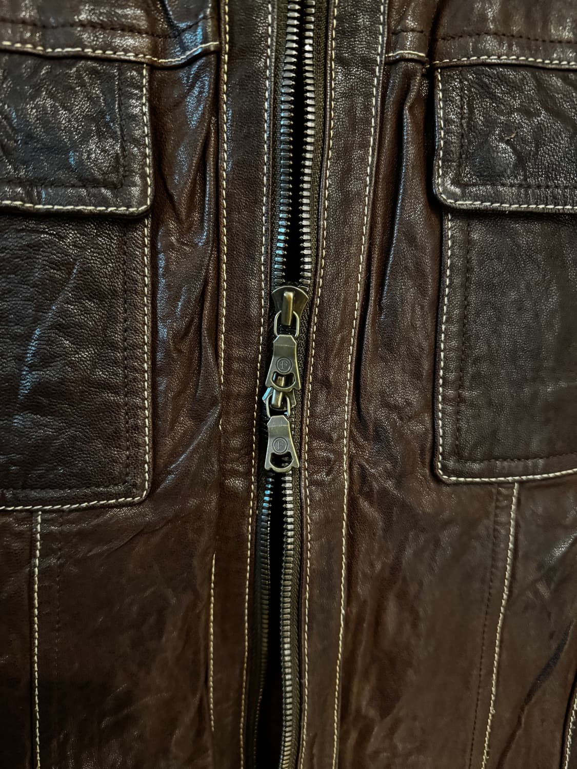 Factotum leather jacket 상품이미지7