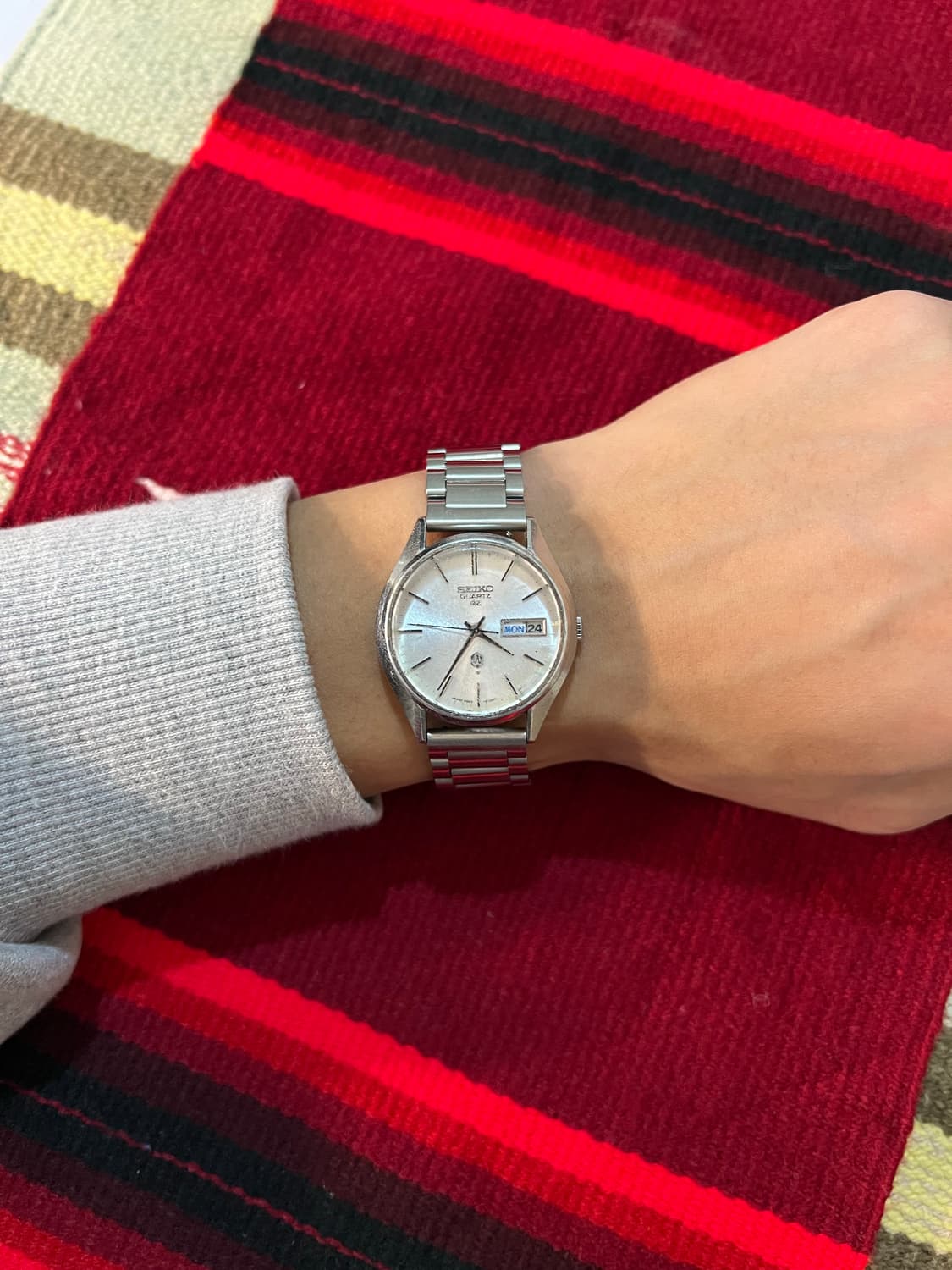 Seiko QZ 80년대 빈티지 워치 상품이미지6