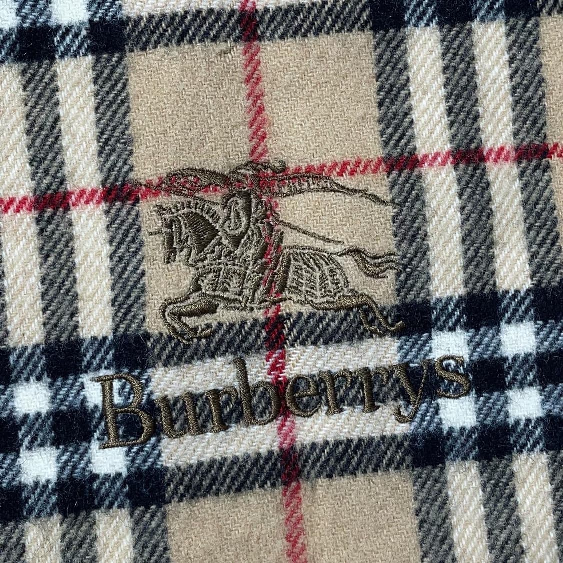 버버리 램스 울 노바체크머플러 상품이미지2