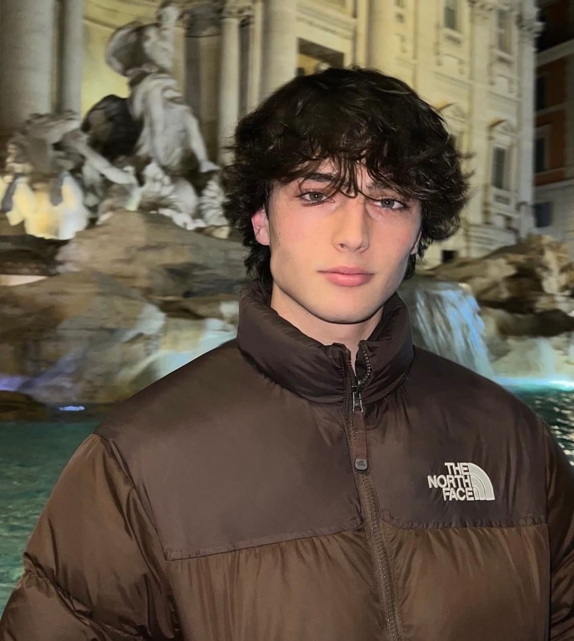 노스페이스 눕시 브라운 패딩 상품이미지3