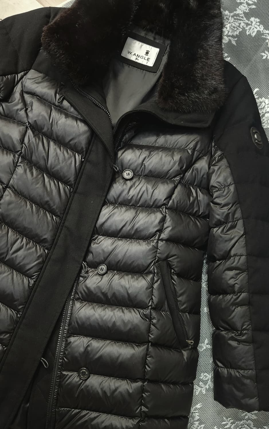 와이드앵글 여성골프 다운패딩66~77 상품이미지5