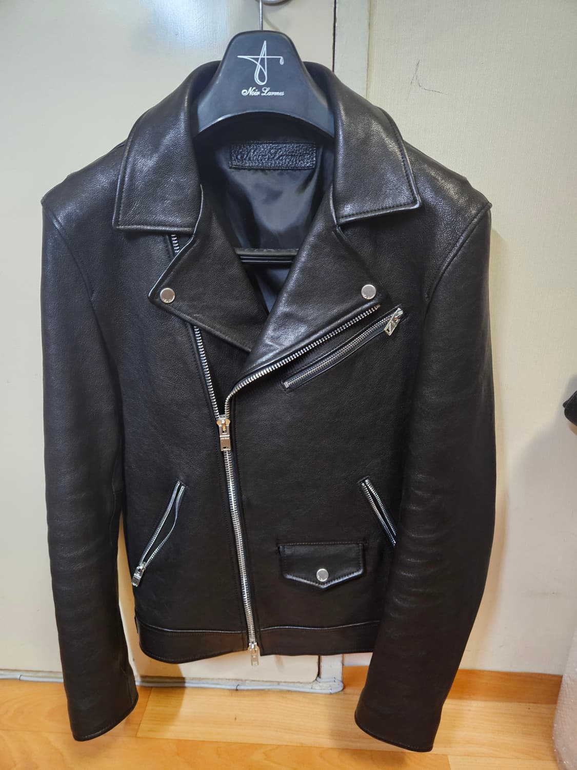 느와르 라르메스 STANDARD RIDER JK#7 더블라이더 가죽 레더 상품이미지1