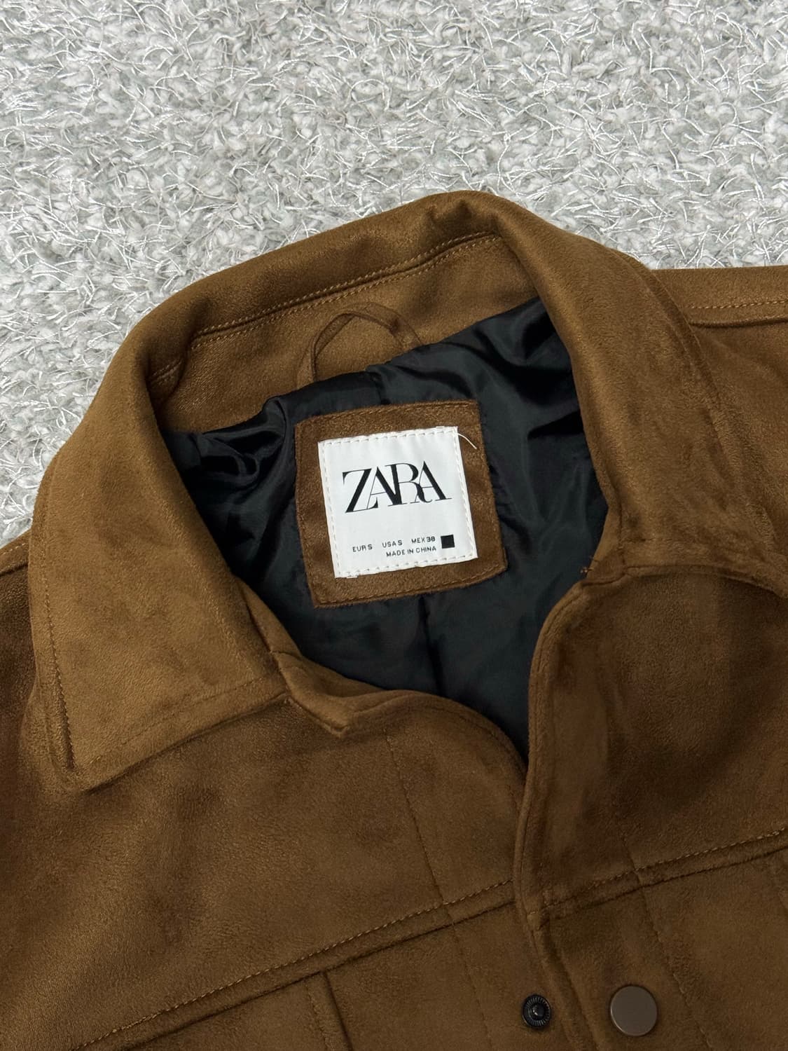 자라 에코 스웨이드 자켓 상품이미지2