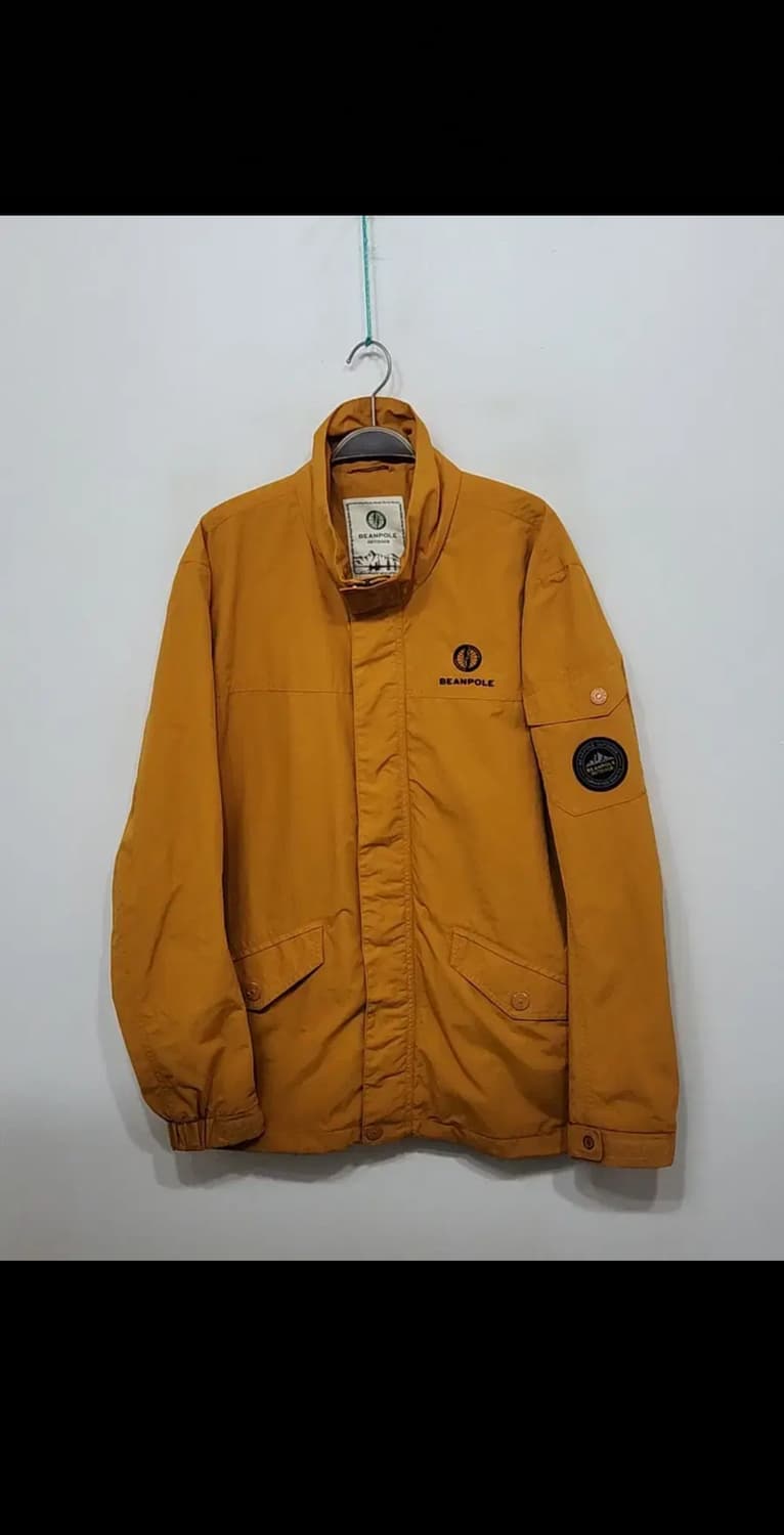 (105) 빈폴 아웃도어 점퍼 겨자색 바람막이 자켓  상품이미지1