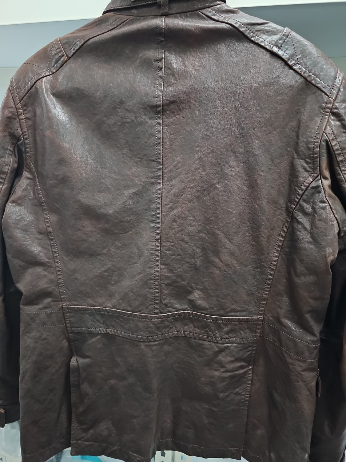 킨록 정품 남성 가죽자켓 가죽 잠바 100사이즈 팝니다 상품이미지2