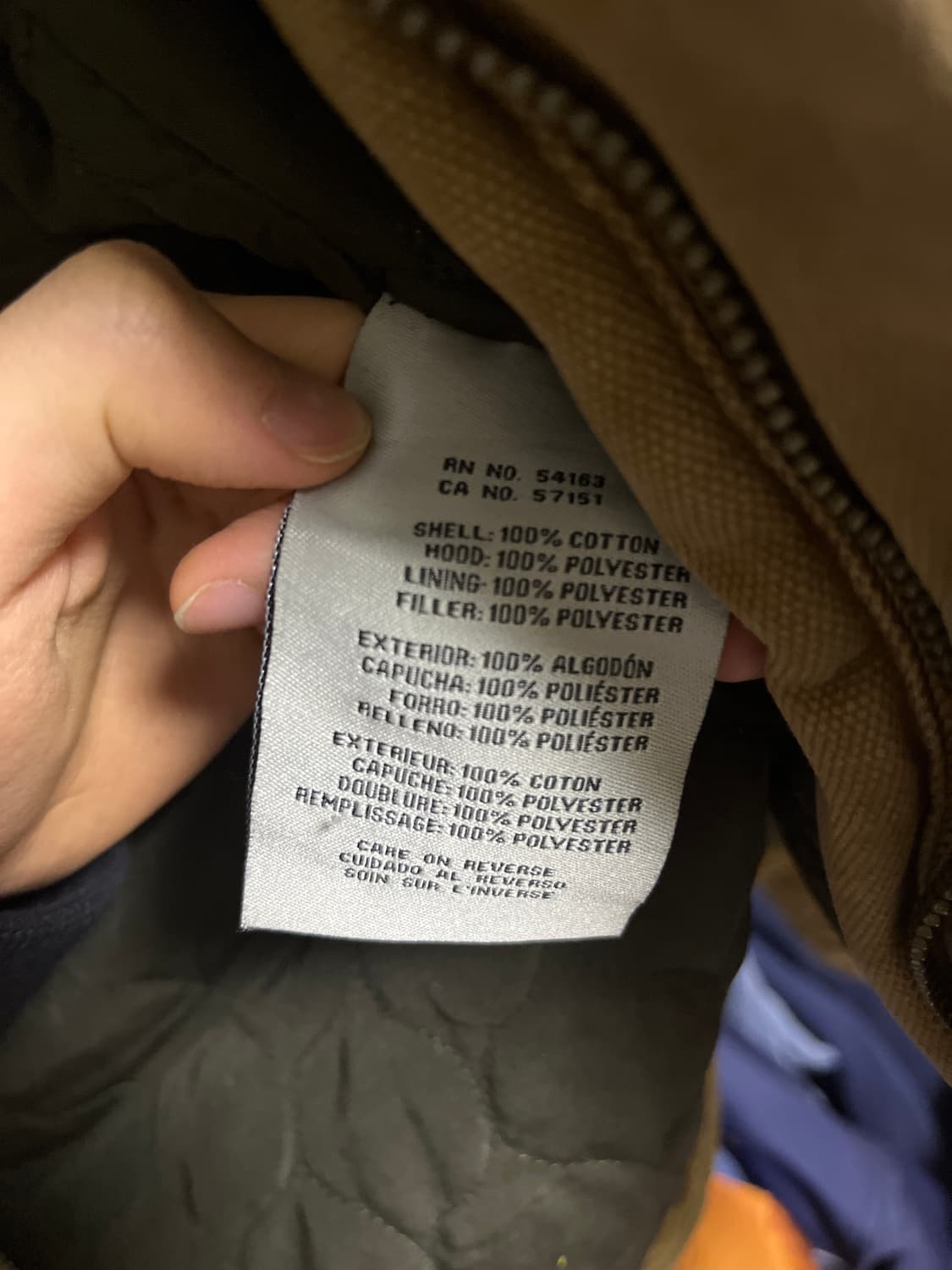 90s리바이스 워크자켓 XLL 상품이미지3