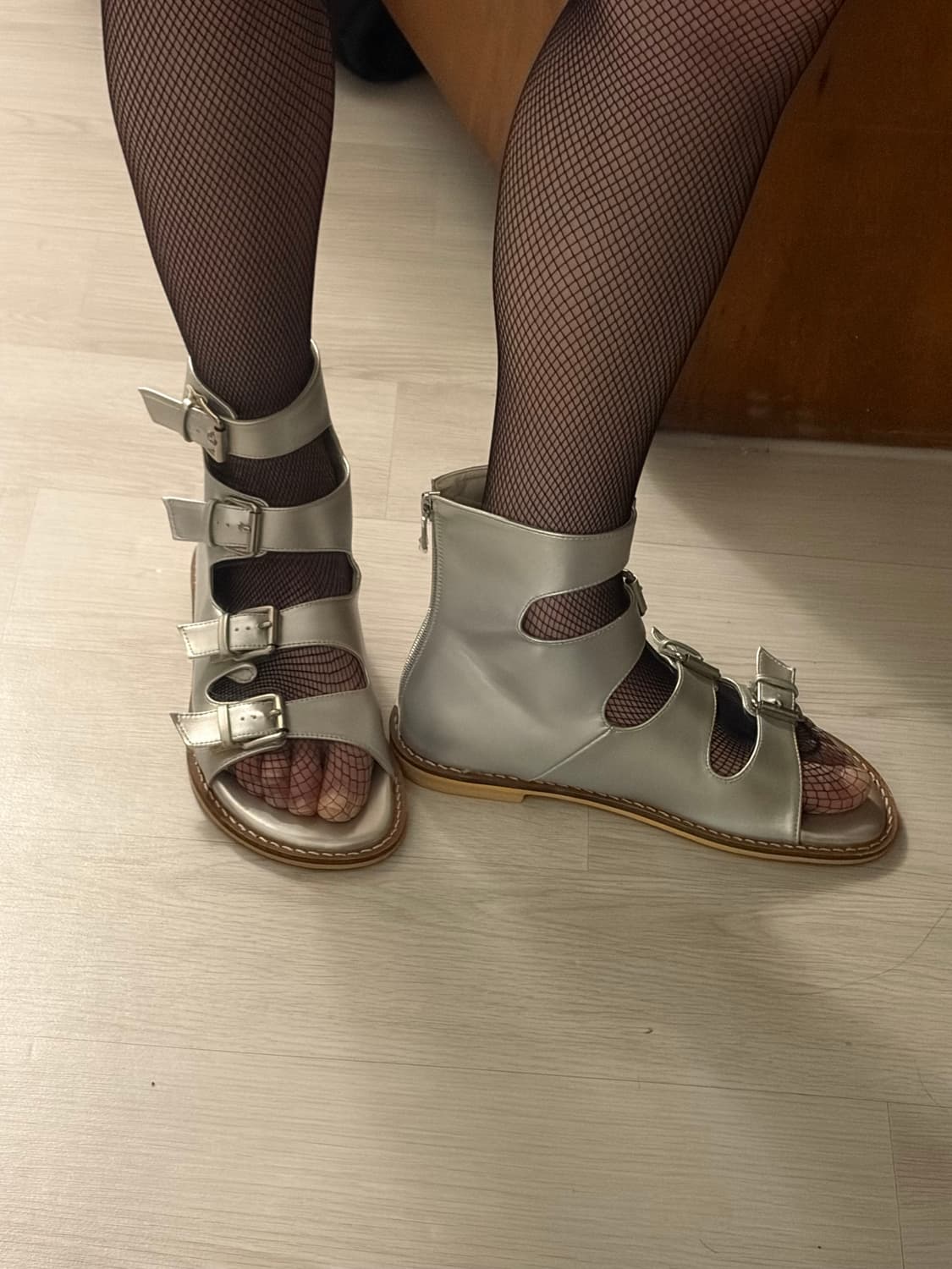 실버 샌들 230-235 상품이미지3