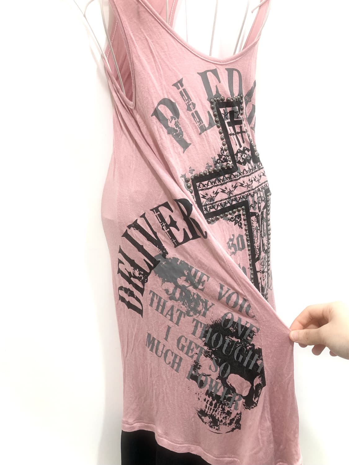 ghost of harlem babypink One-piece 상품이미지2