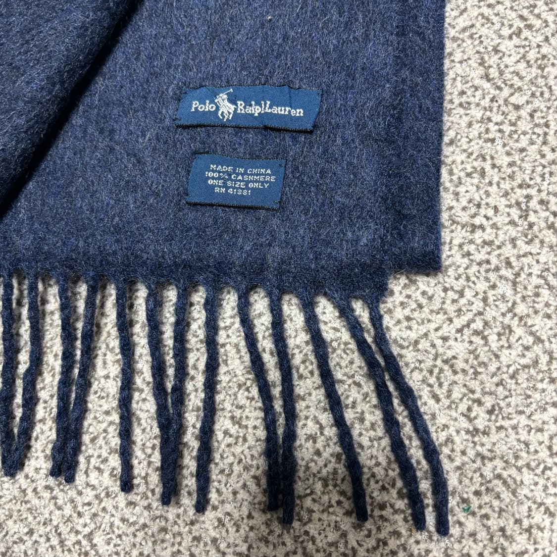 [택포,캐시미어100] 폴로 랄프로렌 이태리 머플러 목도리 [A+] 상품이미지3