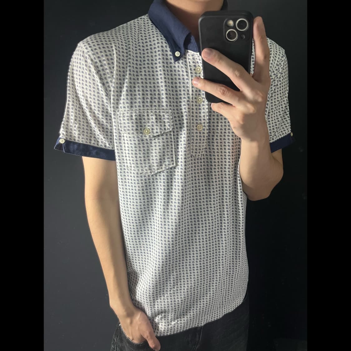 [100] UNIQLO X Michael bastian 유니클로 카라티 상품이미지1