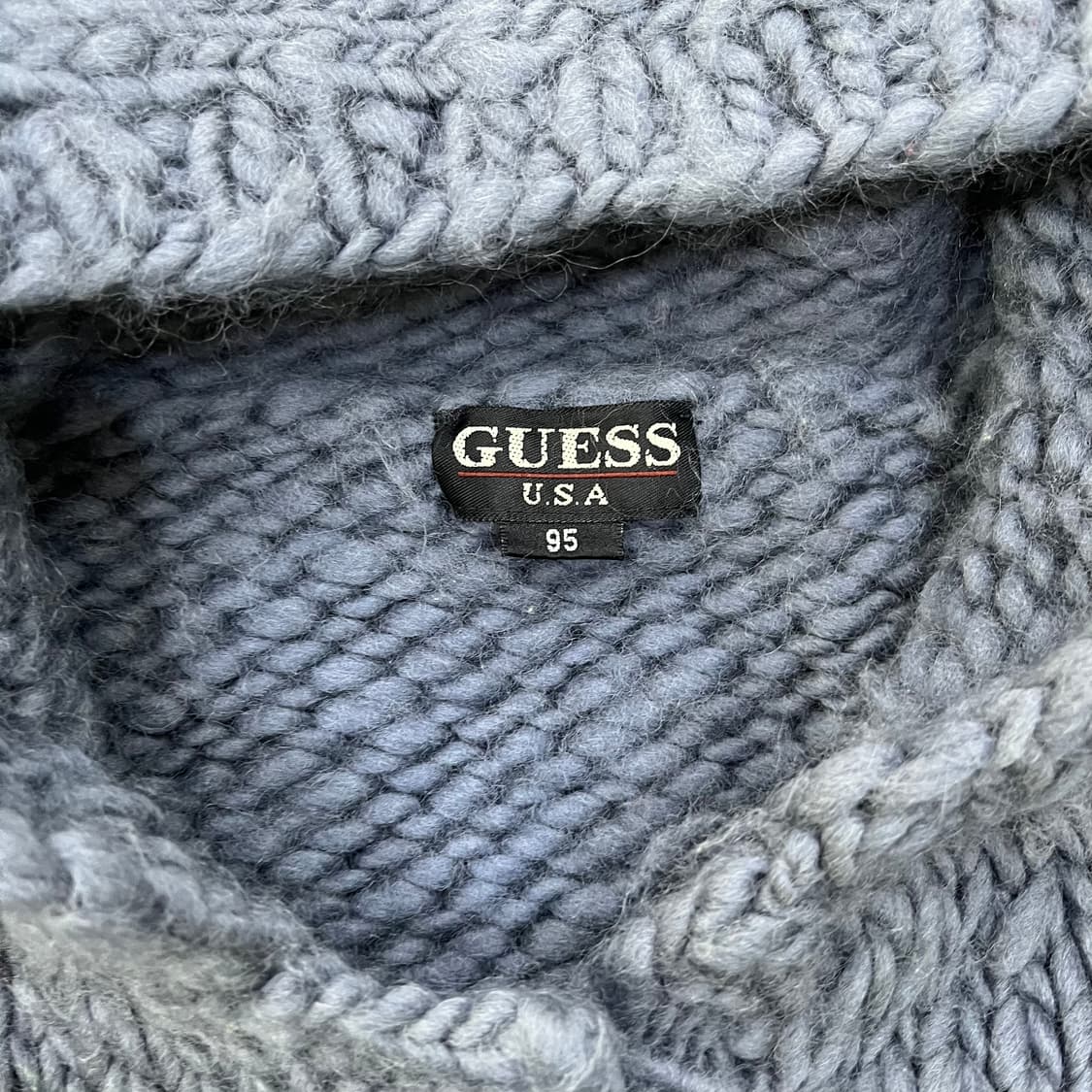 95 게스 후드 니트 가디건 0303M 상품이미지2