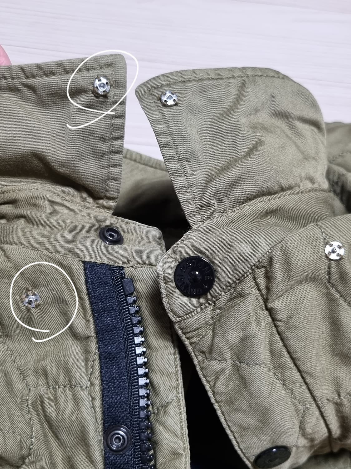 스톤아일랜드 퀄팅 자켓 상품이미지8