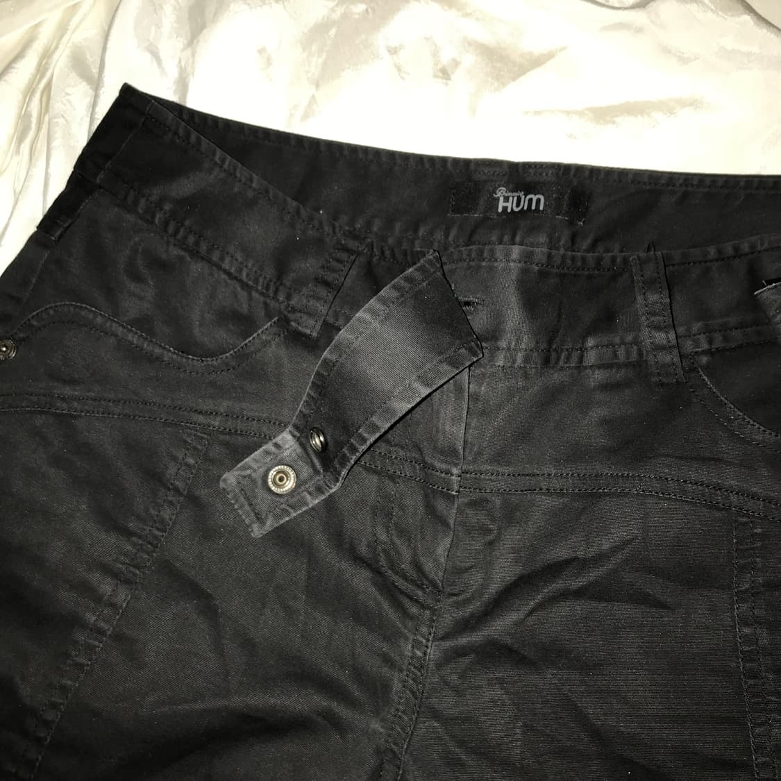 Vintage 프레피 로우 5부 카프리 팬츠 상품이미지5