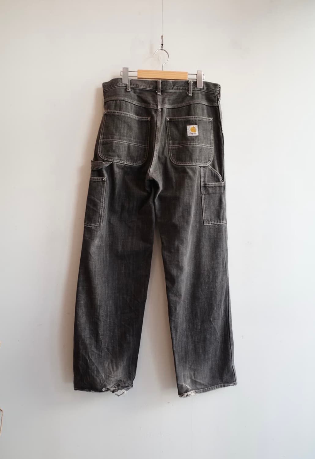 Carhartt 칼하트 흑청 카펜터 데님팬츠 34인치 상품이미지2