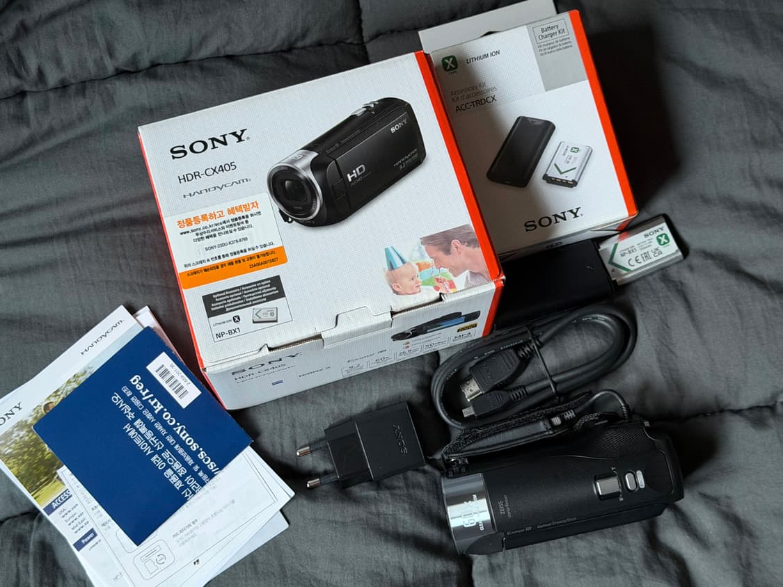(민트)(극상미품) Sony HDR-CX405 (소니) 상품이미지1