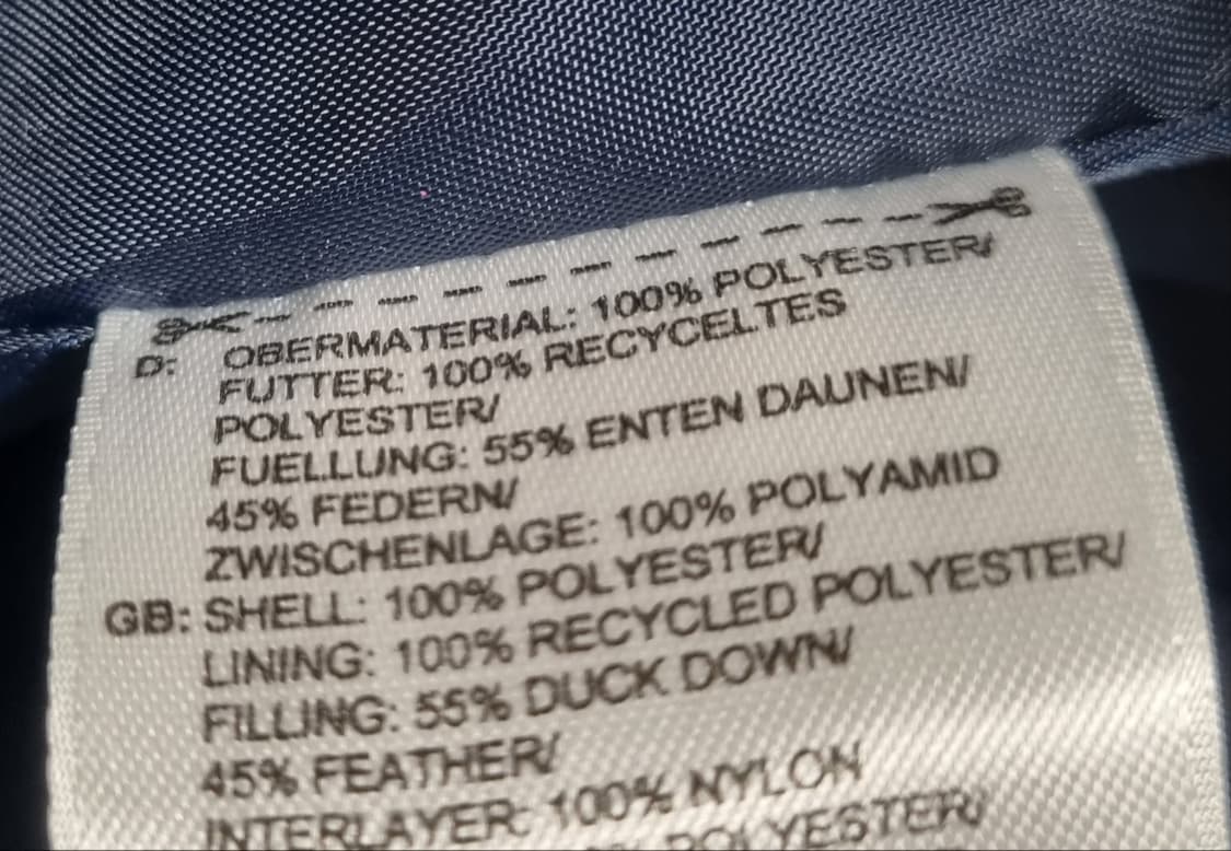 M (66) 아디다스 네이비 덕다운 오리털패딩 40주년 한정판 상품이미지4