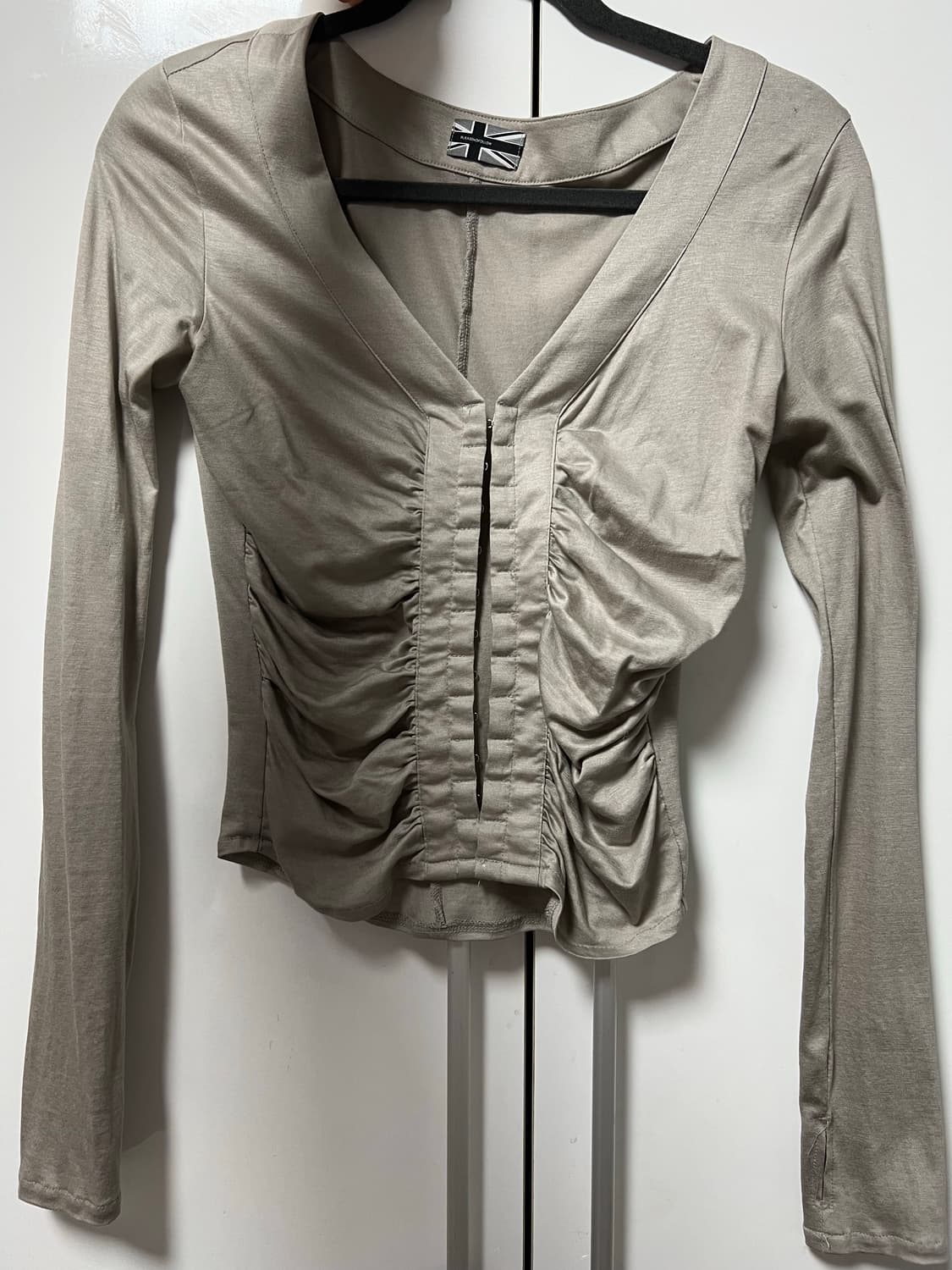 플리즈노팔로우 칸델라 탑 모카그레이 상품이미지2