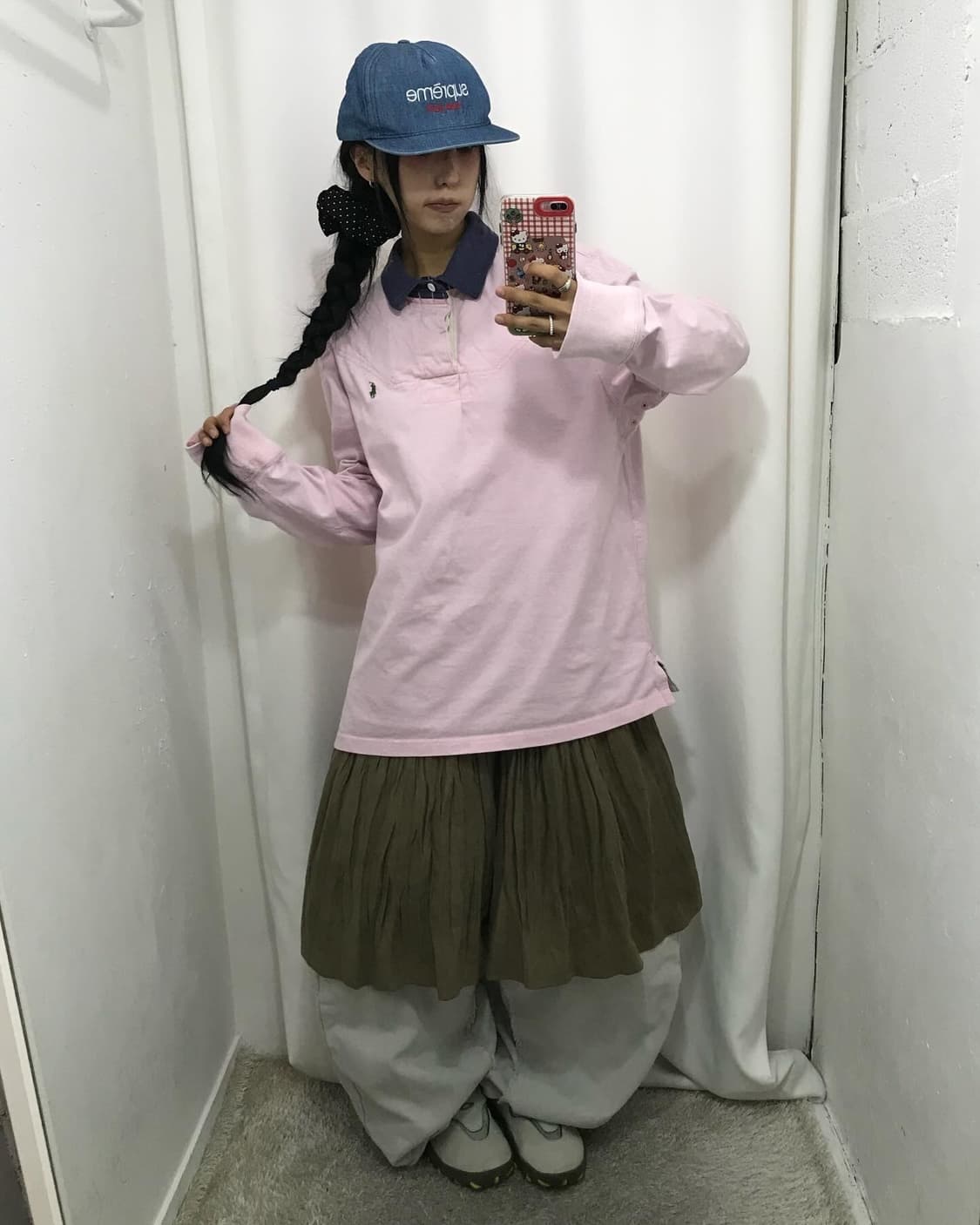 Polo Baby Pink Rugby T-shirt 상품이미지3